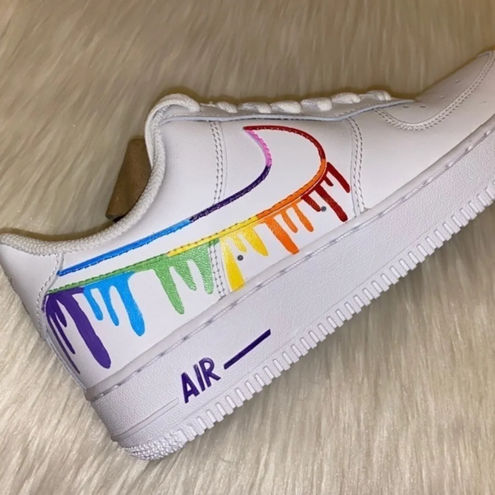🌈🦋 Custom Nike’s!! 🦋🌈 - Picture 3 of 10